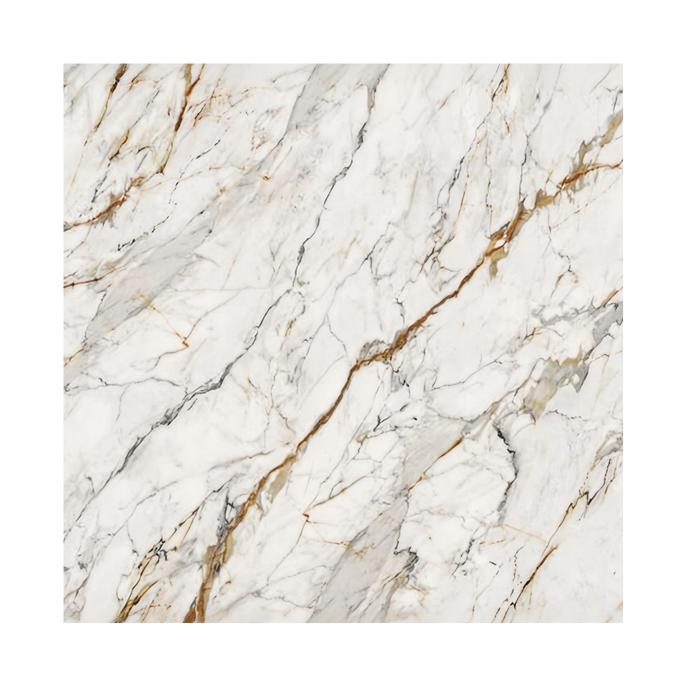 High Gloss Artificial Marble PVC UV Sheet Decorative Wall Panel