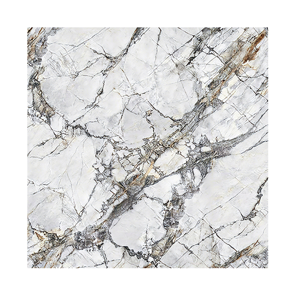 Light Grey Calacatta Marble Pattern PVC UV Panel Wall Board