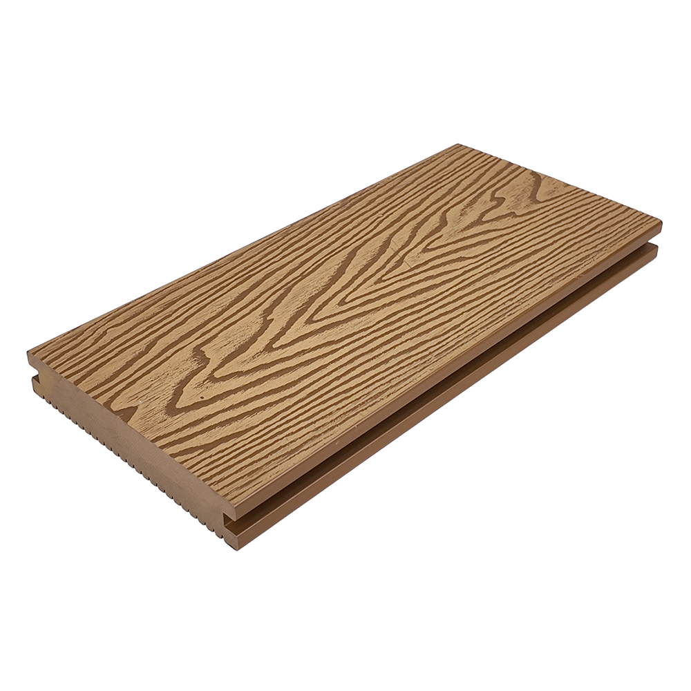 Heavy-Duty Solid PE Outdoor Composite Decking Commercial Grade Board
