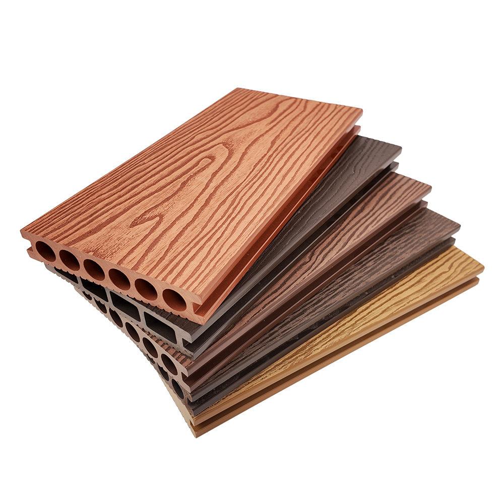 Heavy-Duty Solid PE Outdoor Composite Decking Commercial Grade Board