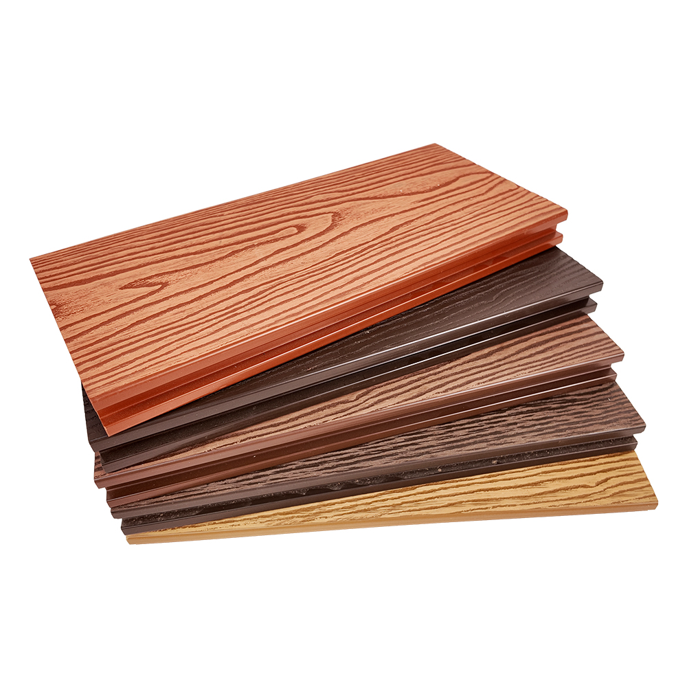 Heavy-Duty Solid PE Outdoor Composite Decking Commercial Grade Board