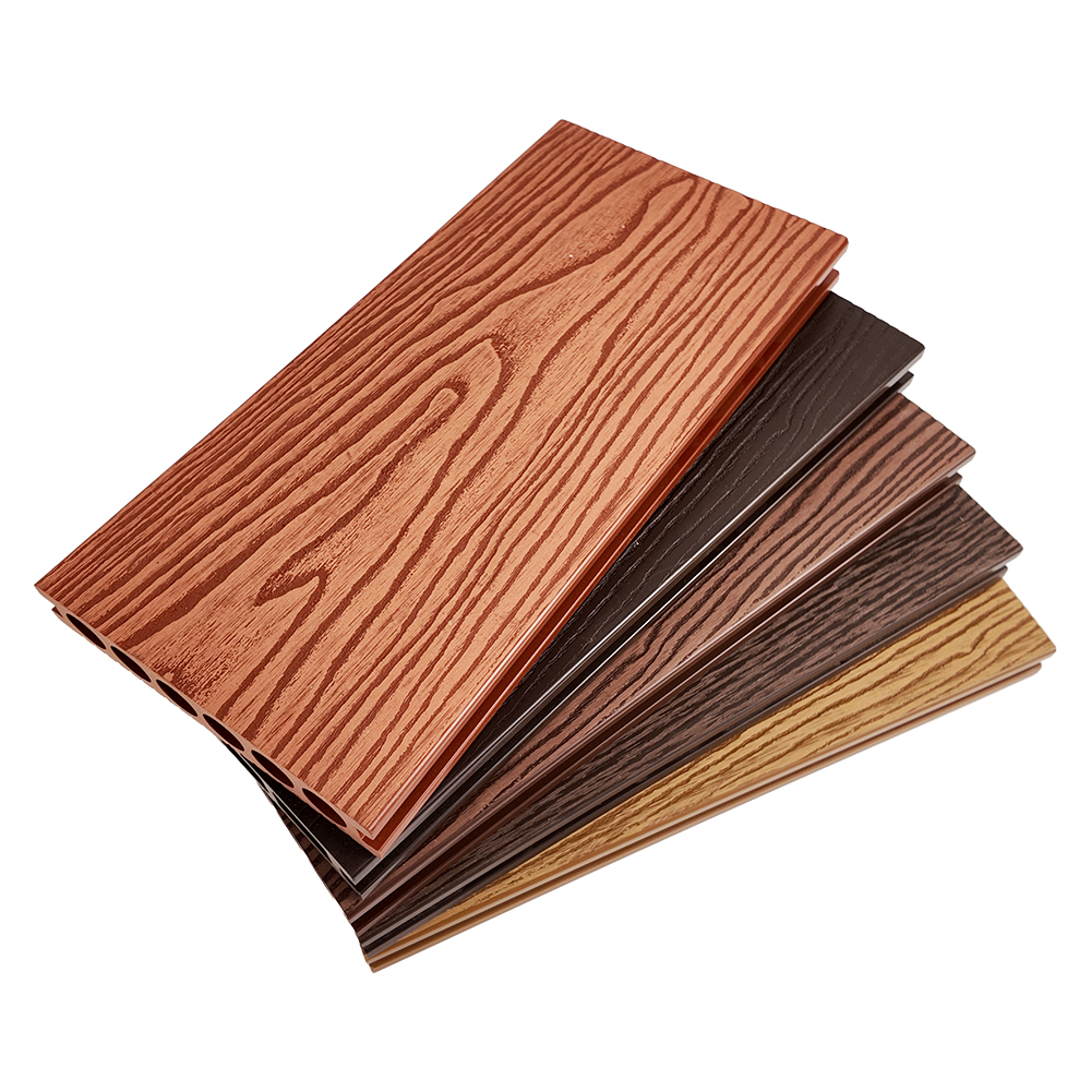 Heavy-Duty Solid PE Outdoor Composite Decking Commercial Grade Board