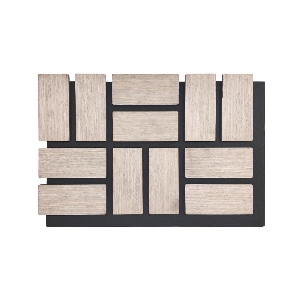 Modern Geometric & Irregular Wooden Slat Acoustic Wall Panels