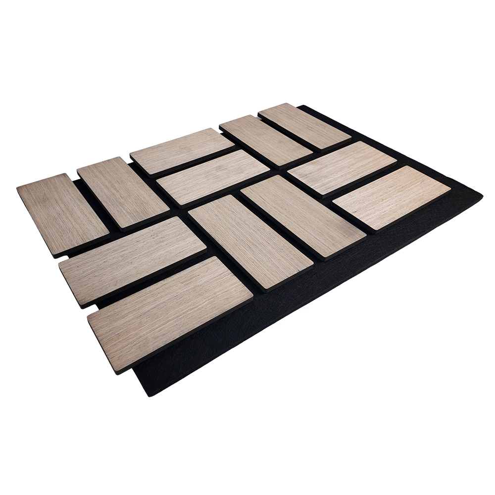 Modern Geometric & Irregular Wooden Slat Acoustic Wall Panels