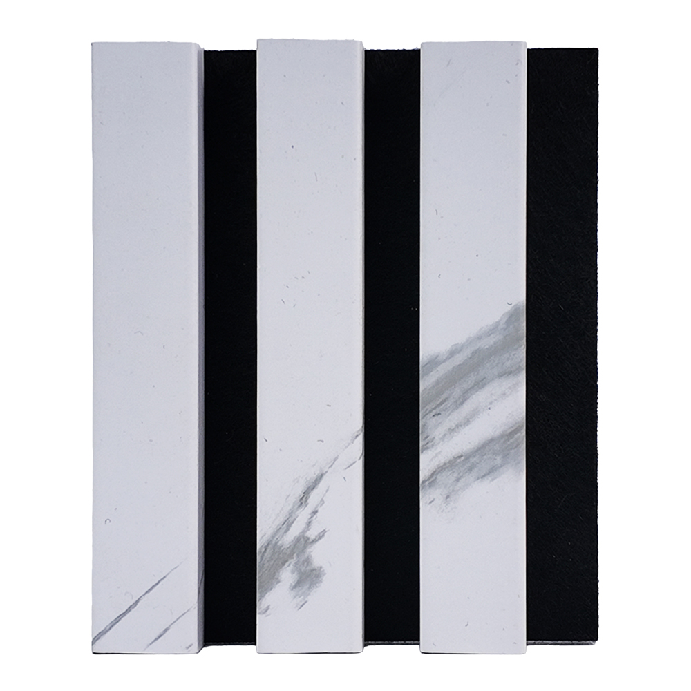Yellow Core MDF Wood Slat Acoustic Panel (1-Side Veneer)