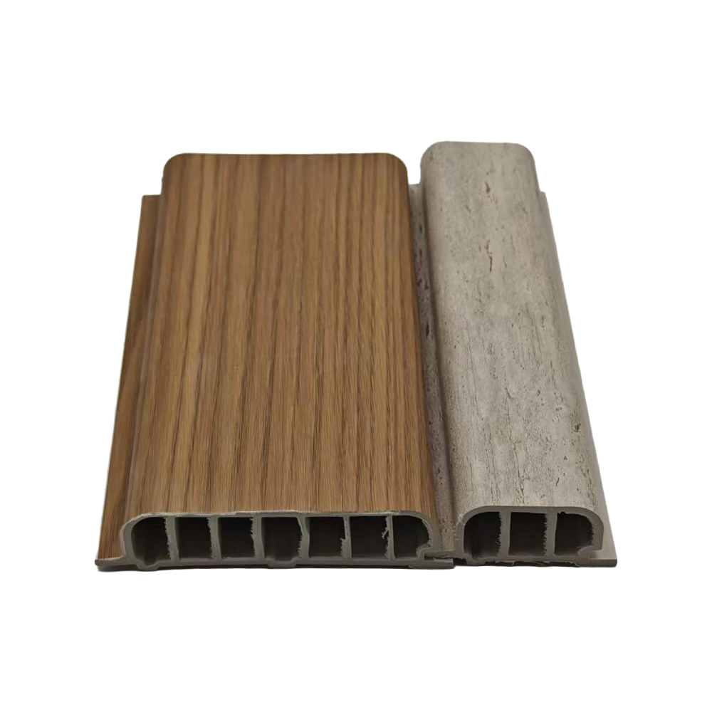110mm Combinable Half-Round WPC Wall Panel Seamless Slat