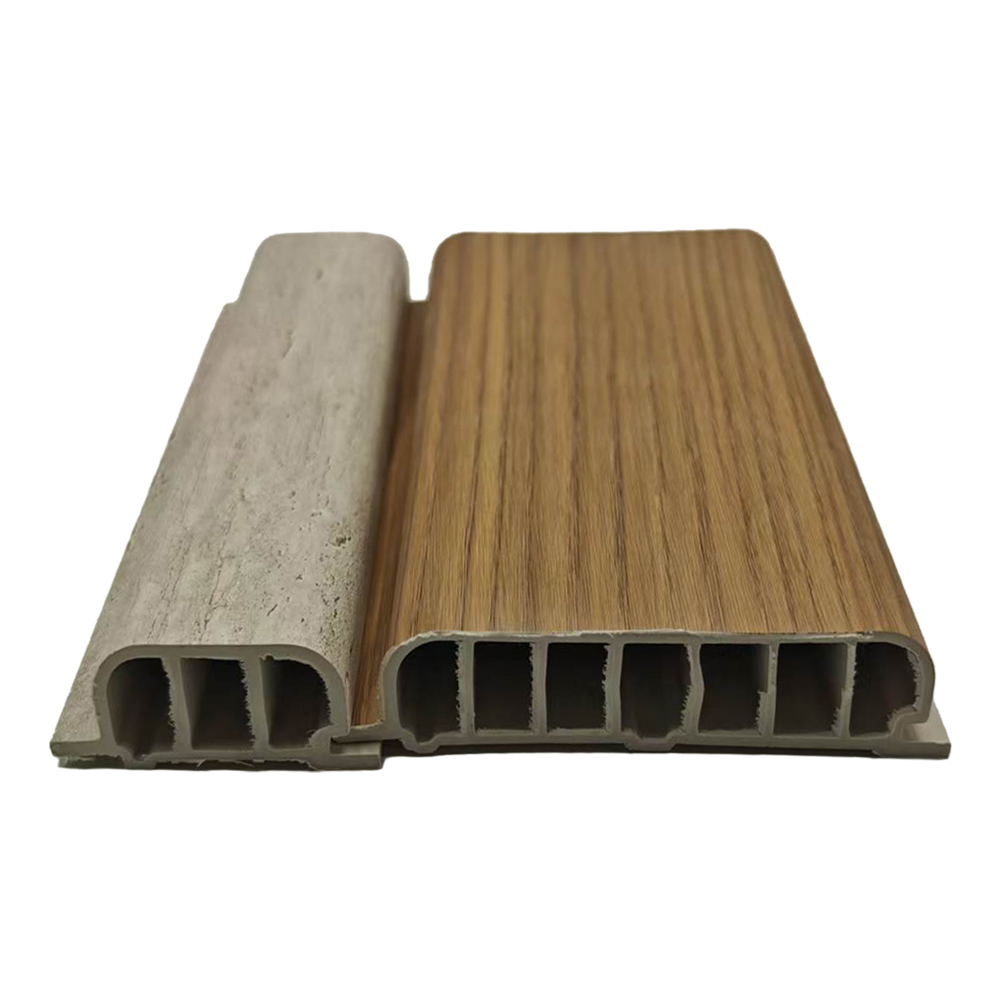 110mm Combinable Half-Round WPC Wall Panel Seamless Slat