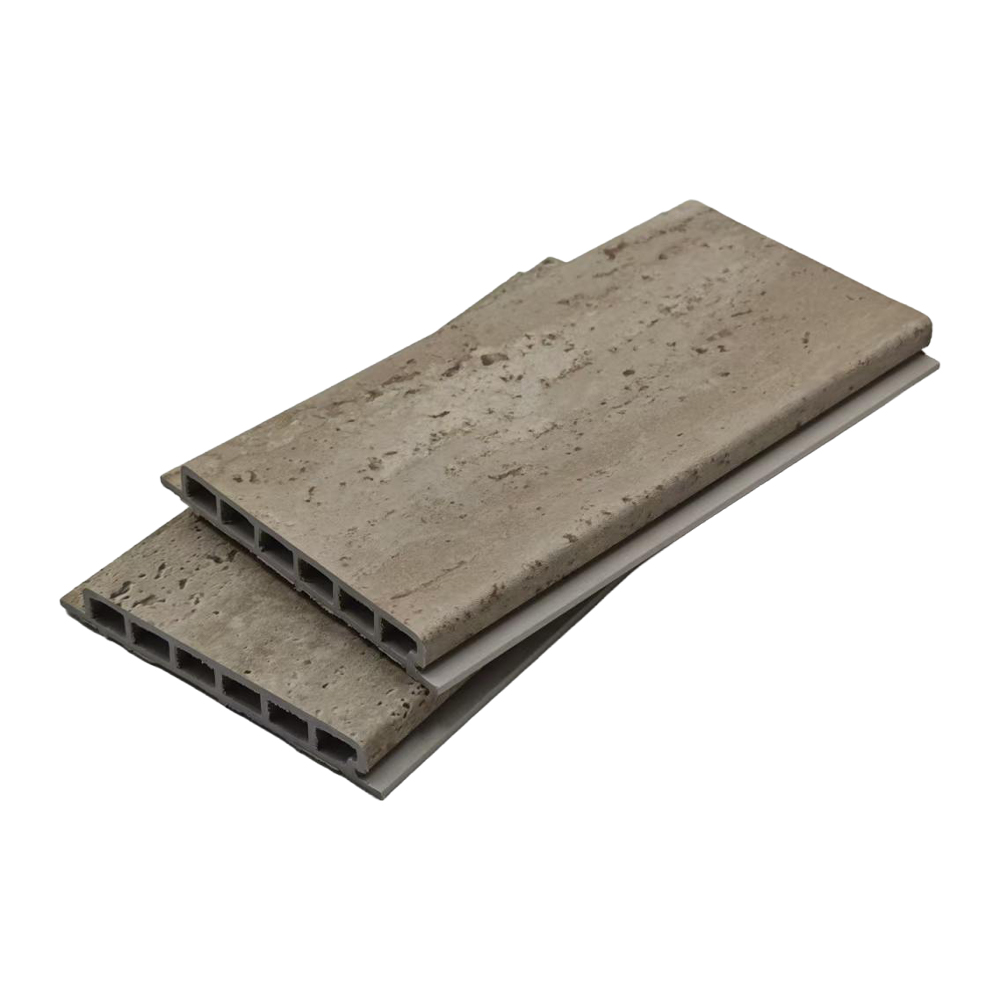 100x15mm Half-Round Combinable WPC Fluted Wall Panel