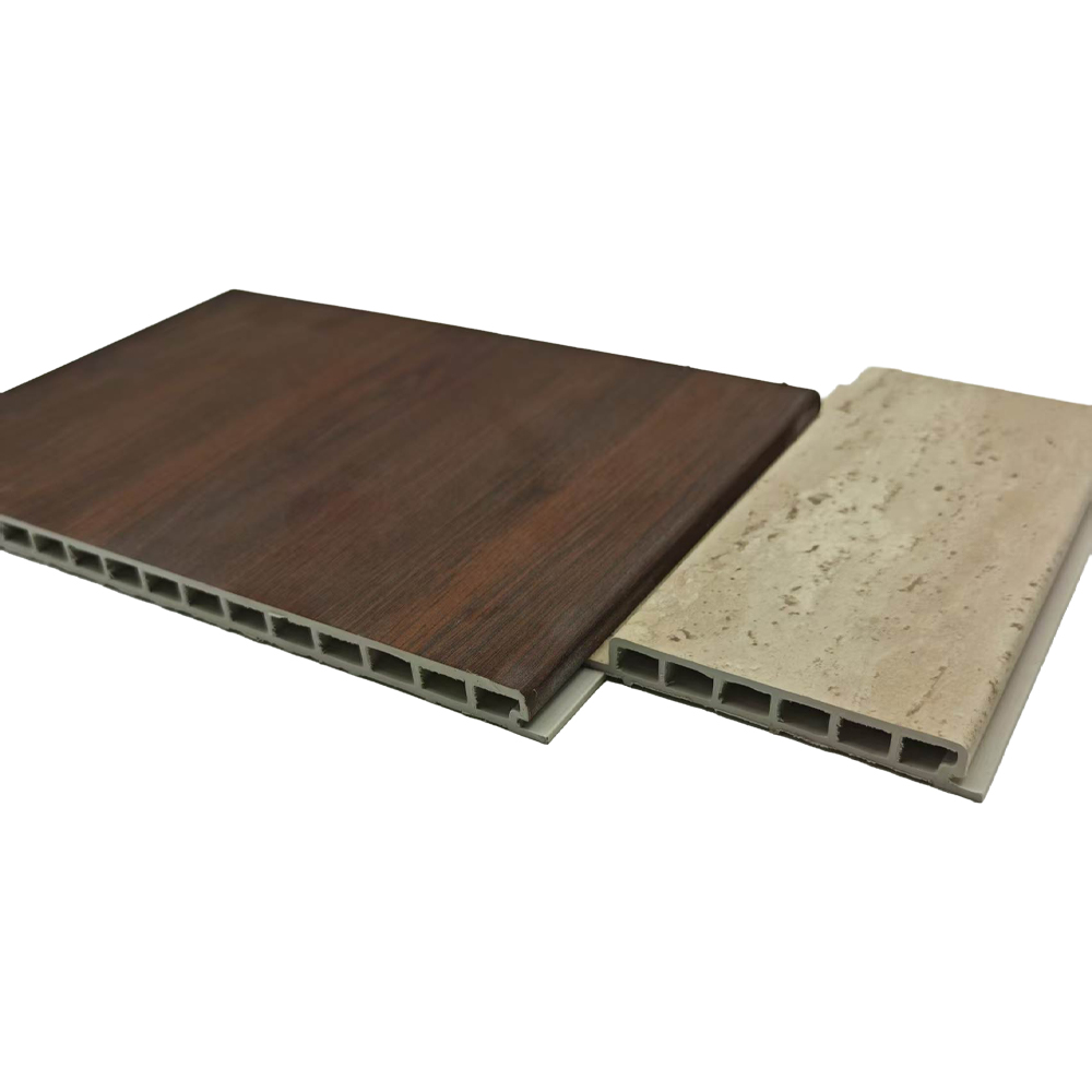 100x15mm Half-Round Combinable WPC Fluted Wall Panel