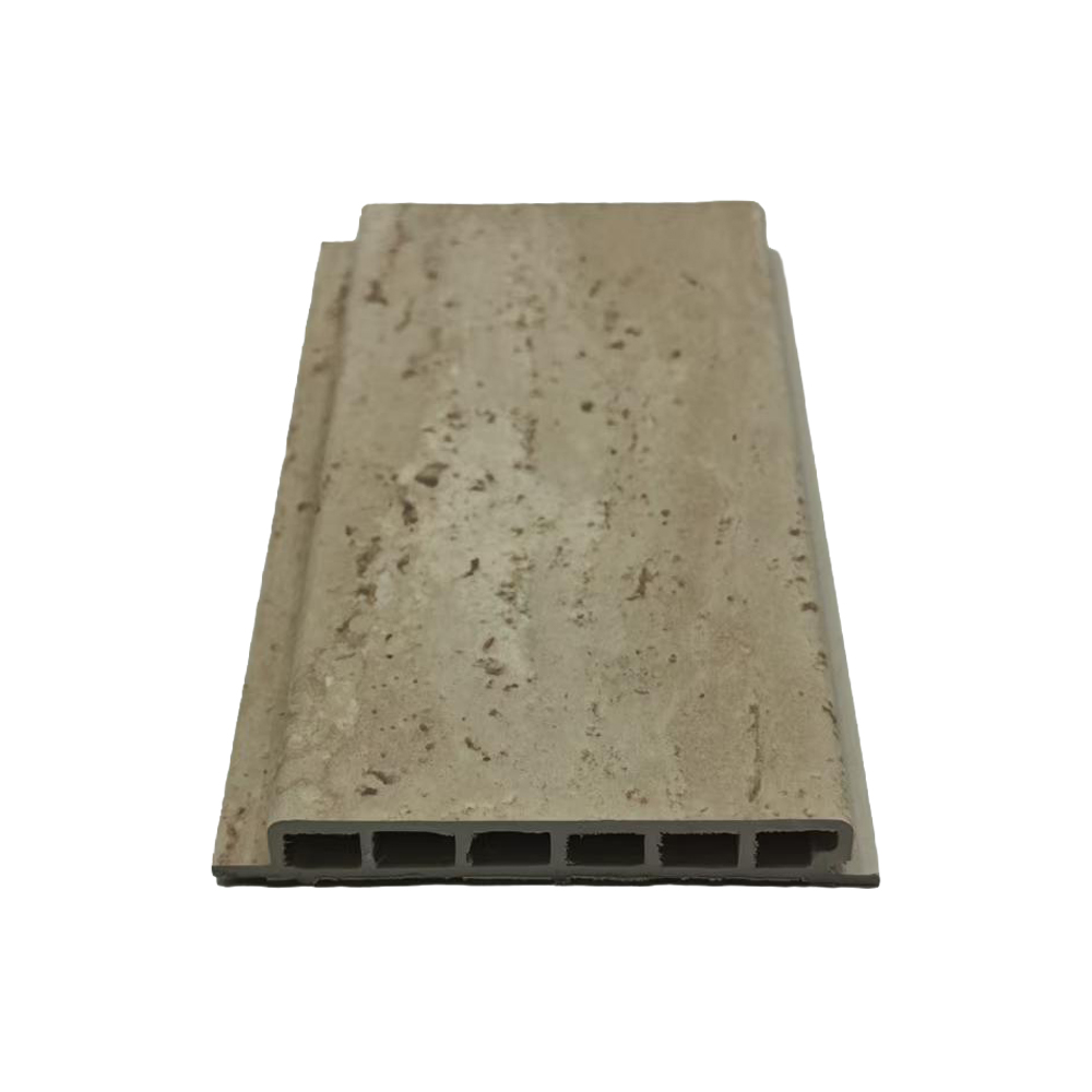 100x15mm Half-Round Combinable WPC Fluted Wall Panel