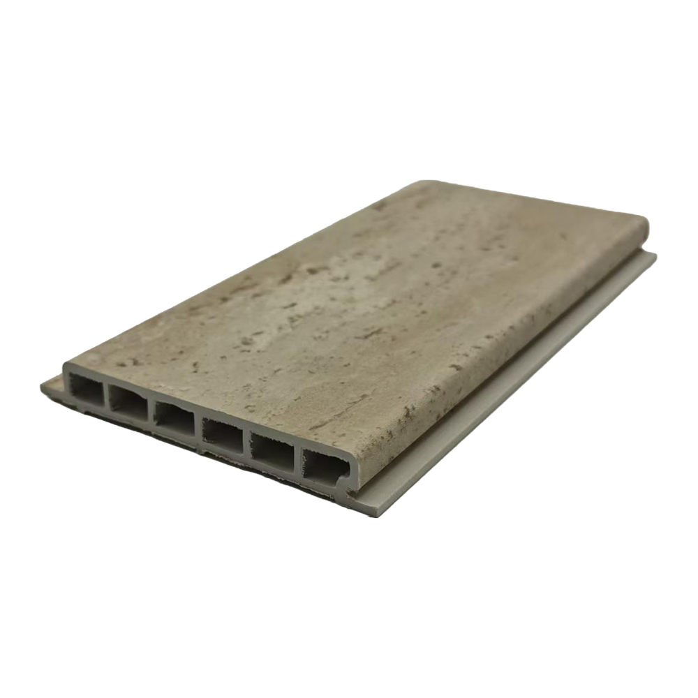 100x15mm Half-Round Combinable WPC Fluted Wall Panel