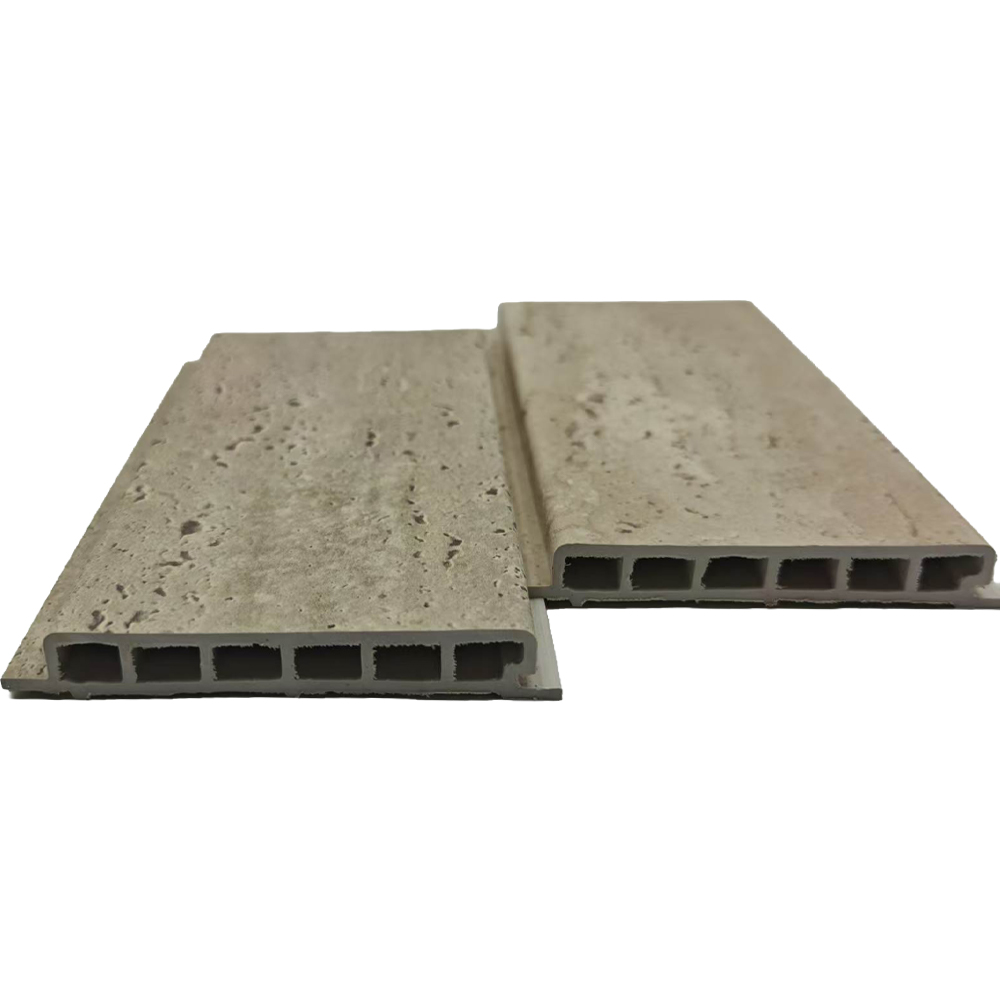 100x15mm Half-Round Combinable WPC Fluted Wall Panel