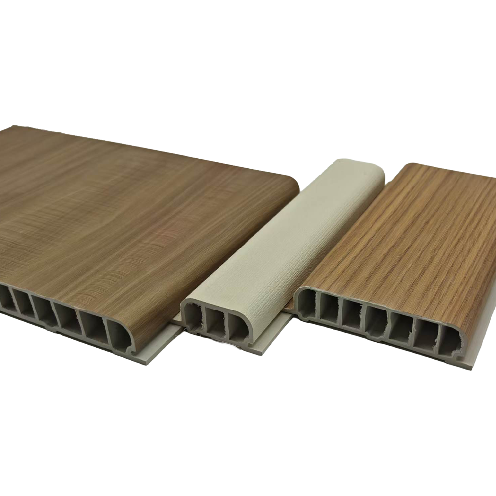 50mm Half-Round Curved WPC Timber Slat Column Panel