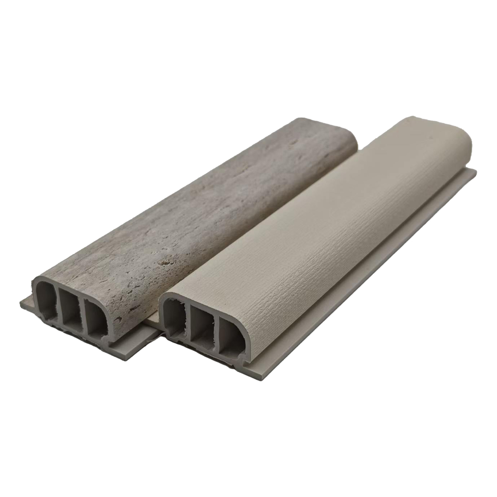 50mm Half-Round Curved WPC Timber Slat Column Panel