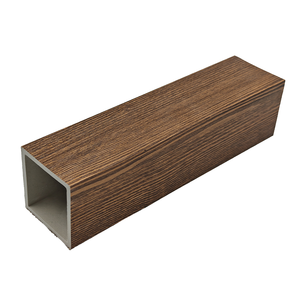 50x50mm WPC Square Timber Tube Column Room Divider Beam