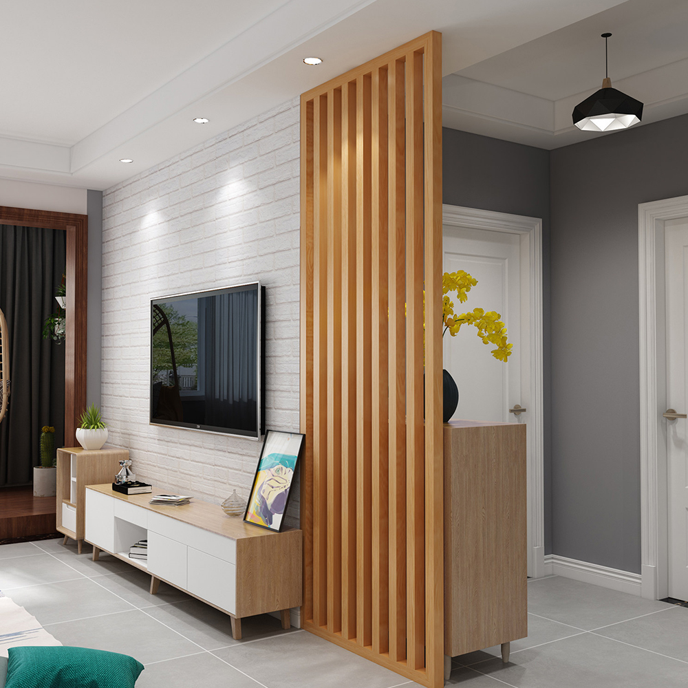 50x50mm WPC Square Timber Tube Column Room Divider Beam