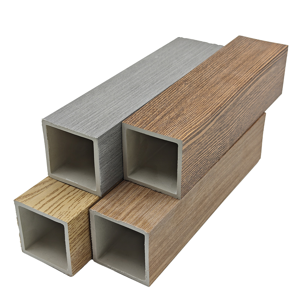 50x50mm WPC Square Timber Tube Column Room Divider Beam