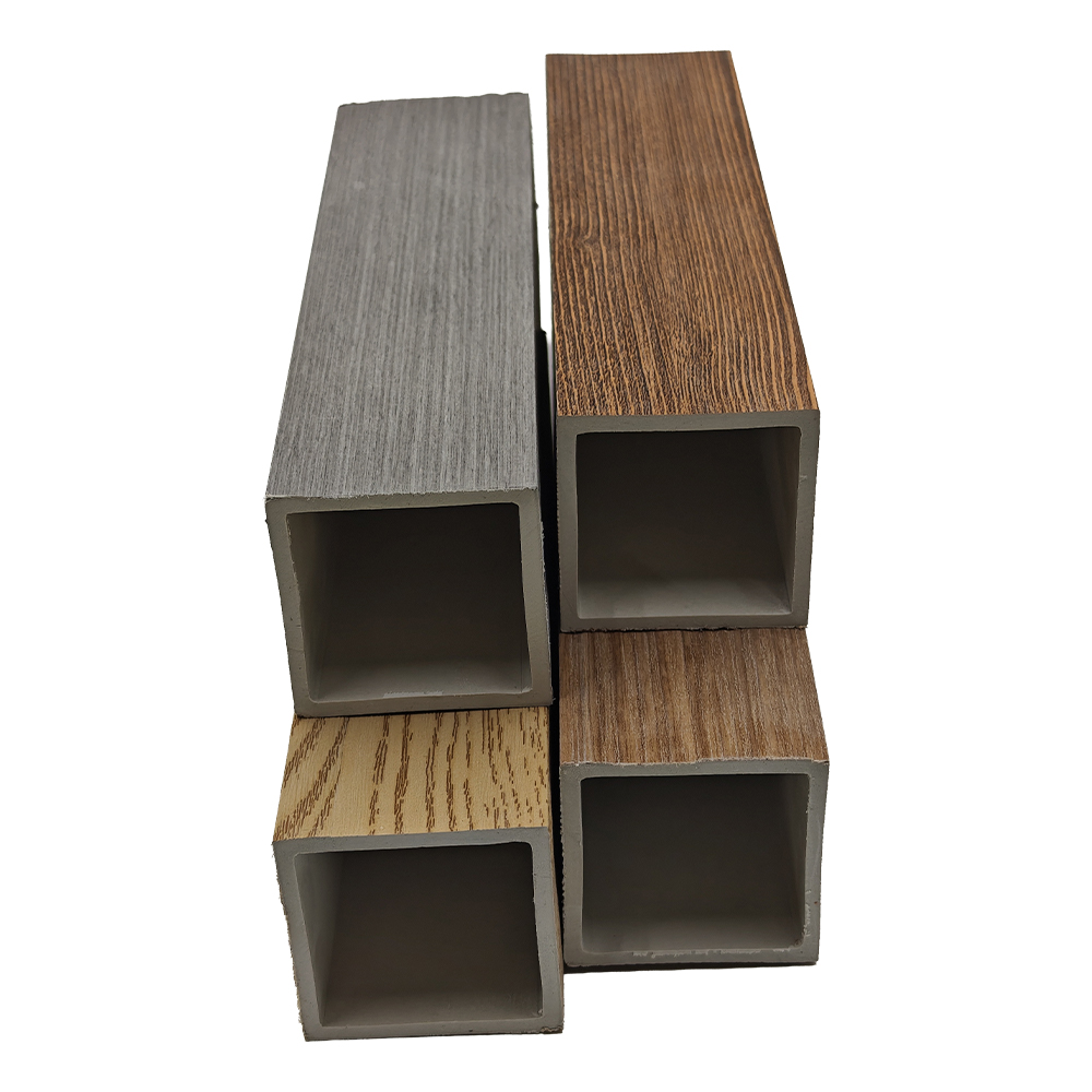 50x50mm WPC Square Timber Tube Column Room Divider Beam