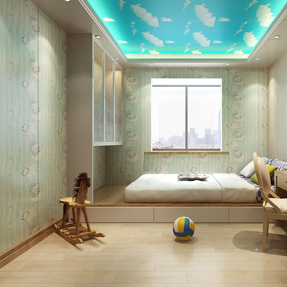 400mm Wide Bamboo-Wood Fiber WPC Integrated Wall Panel Sheet