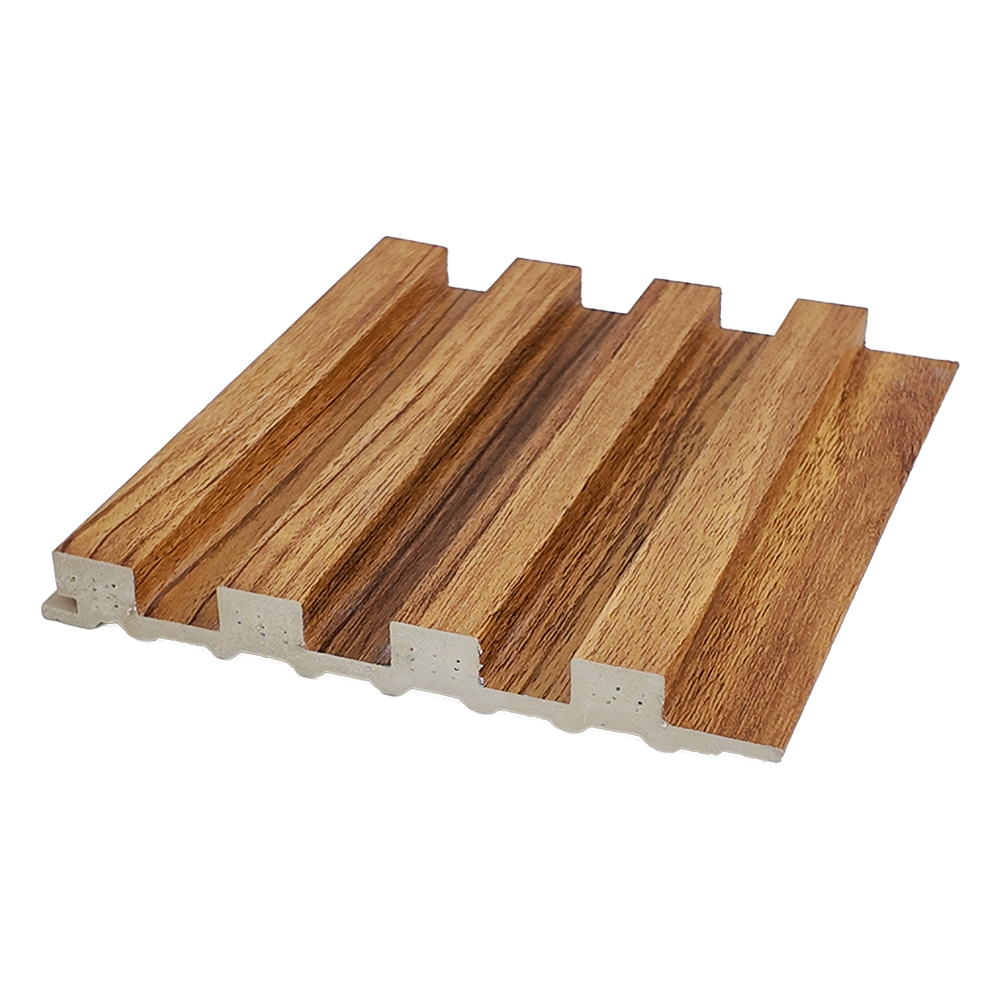 140mm Heavy-Duty Solid WPC Grille Wall Panel High Density