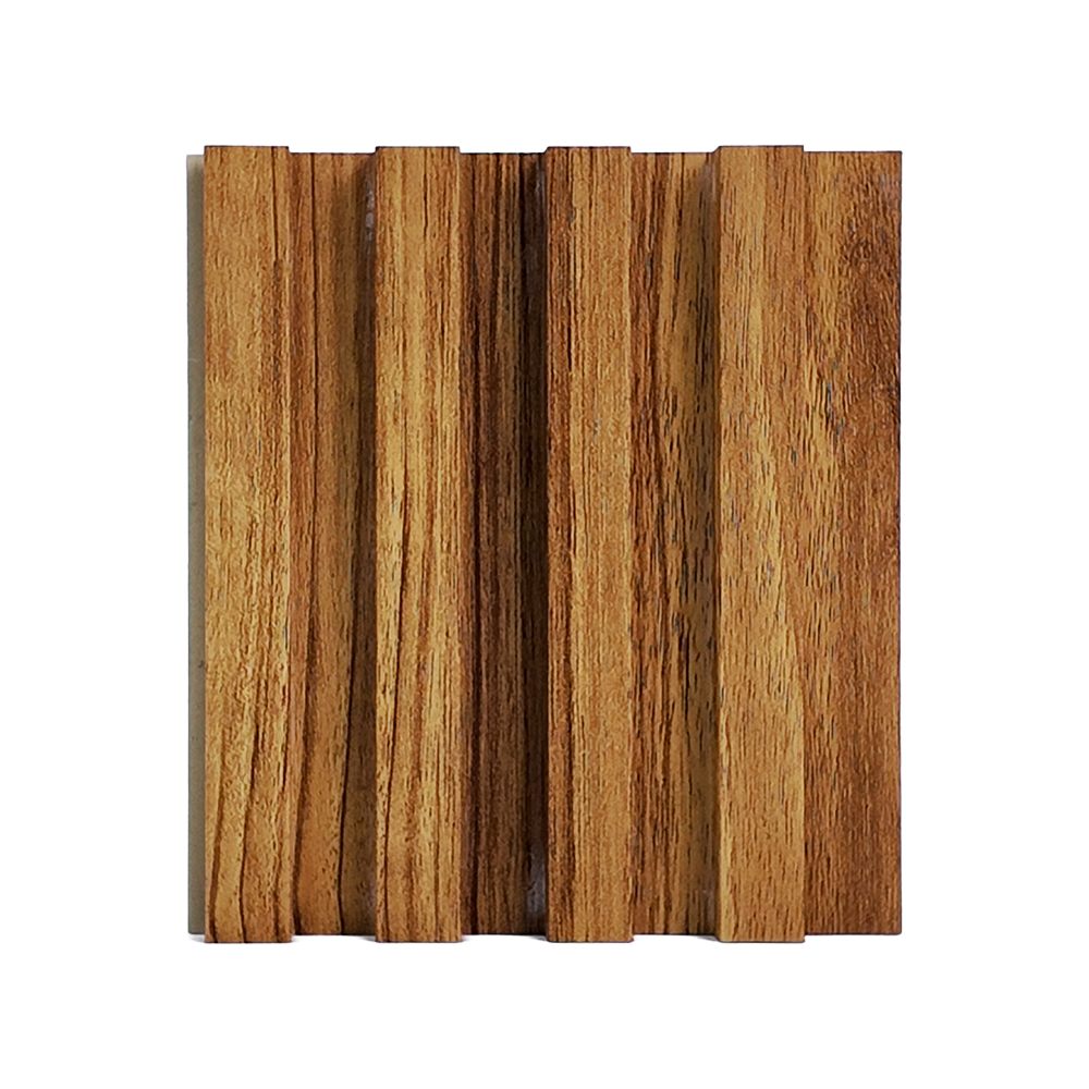 140mm Heavy-Duty Solid WPC Grille Wall Panel High Density