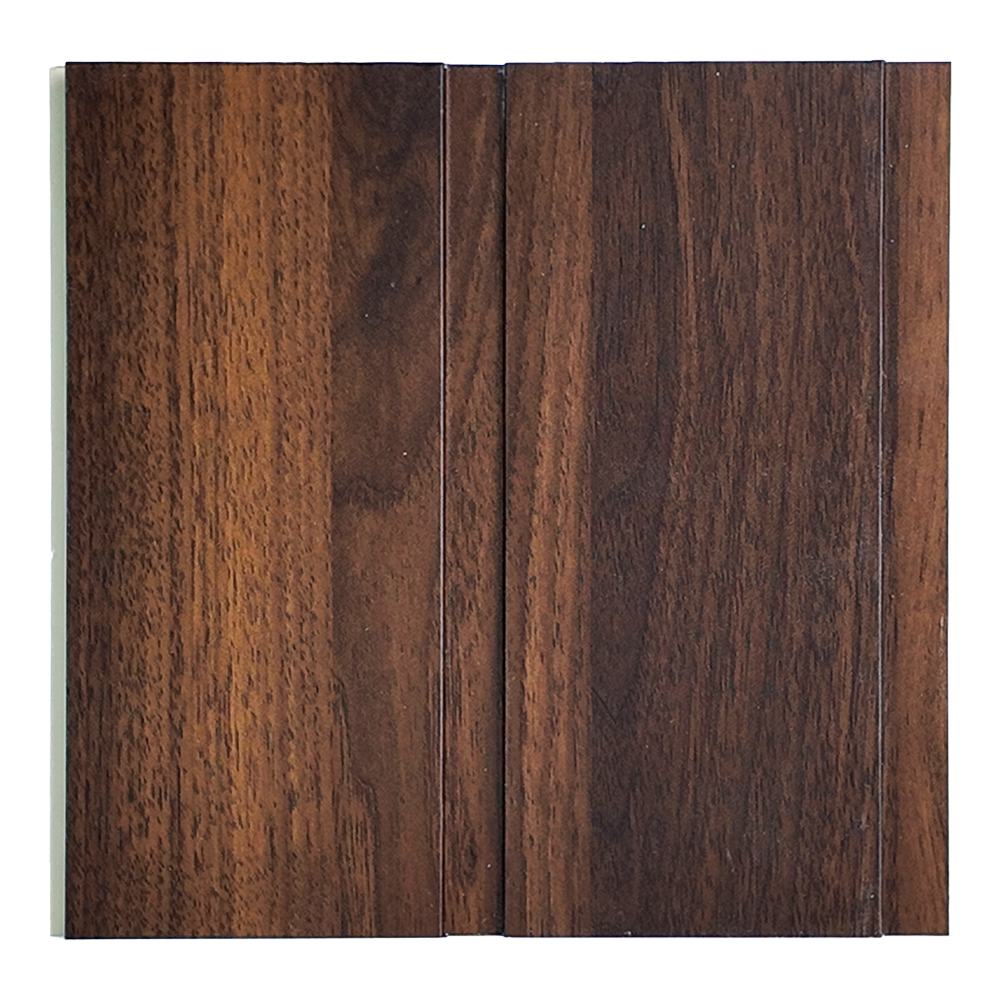 204x9mm WPC Square Channel Fluted Panel Thin Wall Cladding