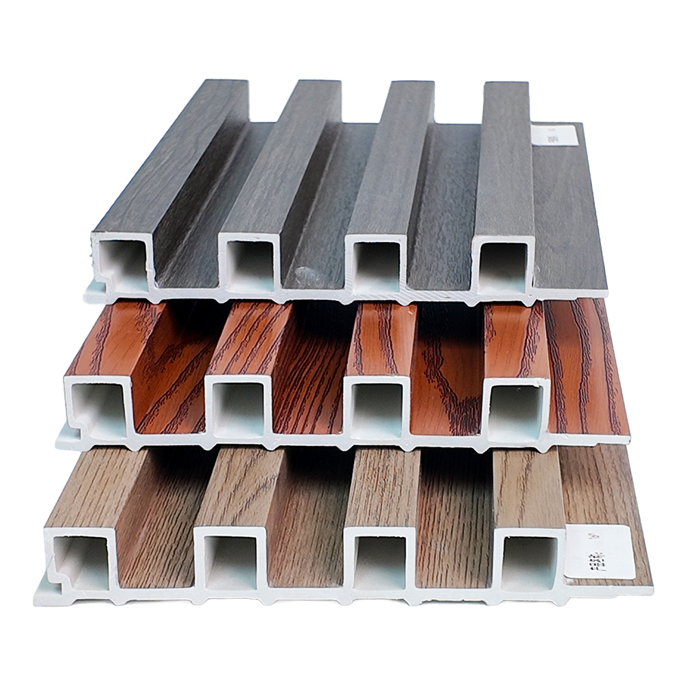 155x18mm WPC Fluted Grille Panel Modern Accent Wall Cladding