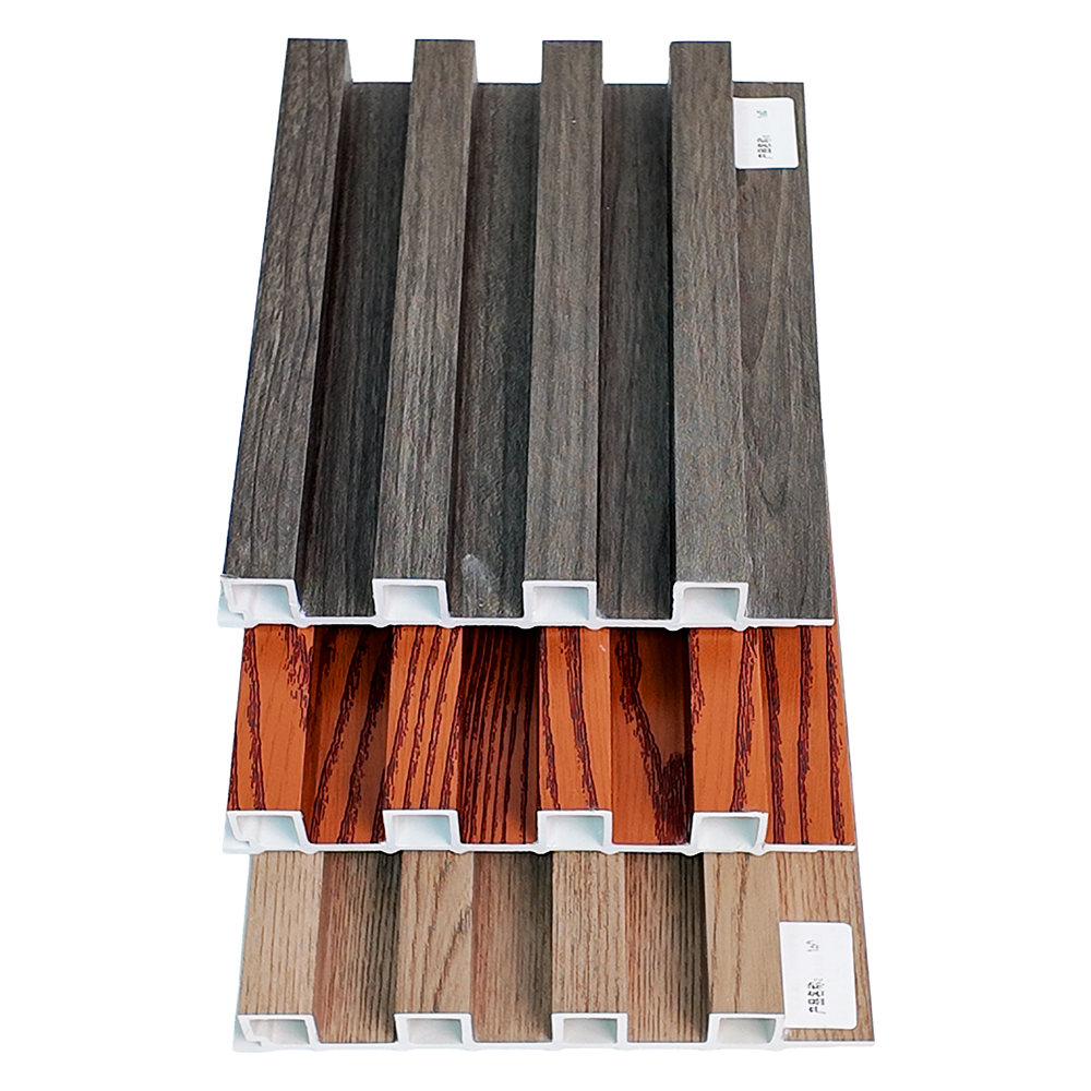155x18mm WPC Fluted Grille Panel Modern Accent Wall Cladding