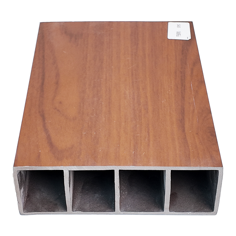 50x150mm WPC Timber Tube Column Hollow Timber Slat Panel for Partition